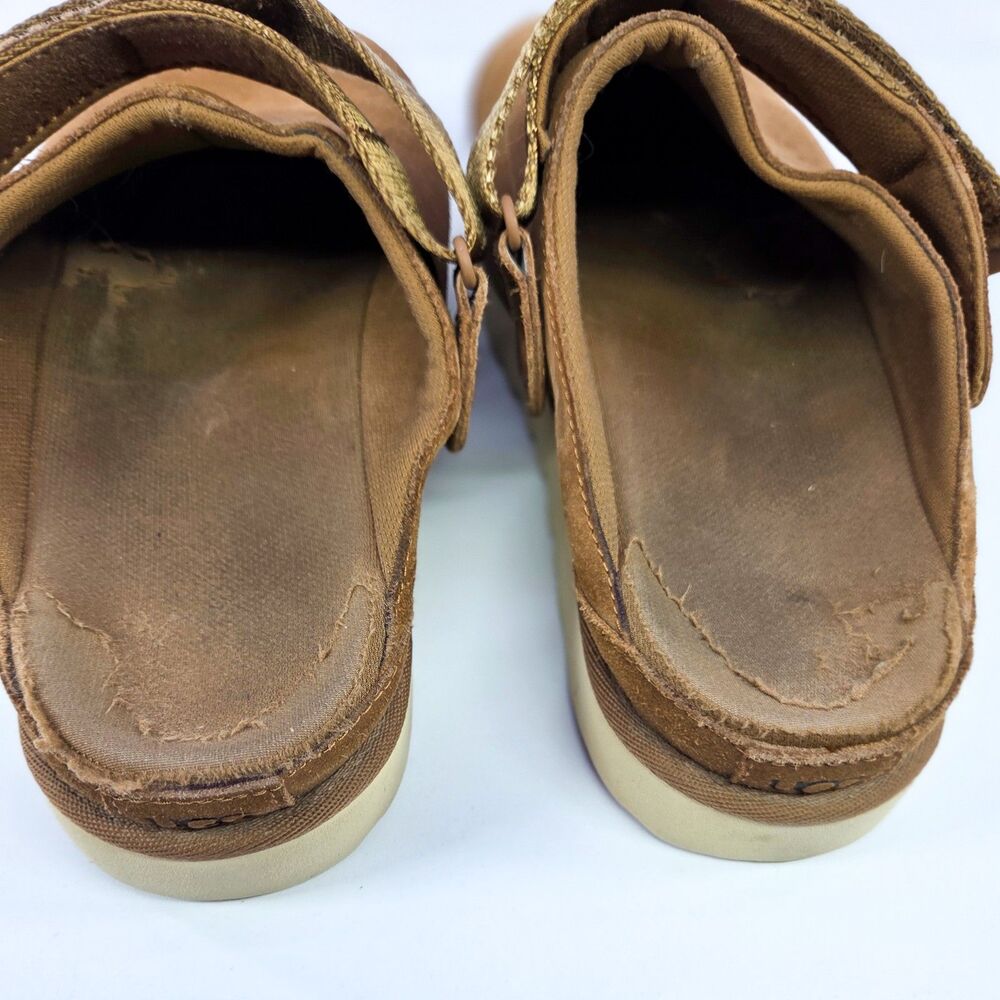 UGG Goldenstar Clog Chestnut Brown Women’s Size 11 1138252 Excellent - Picture 5 of 7
